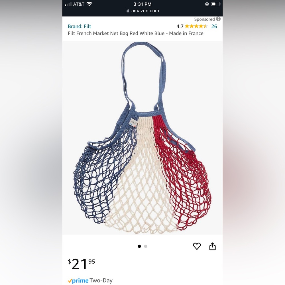 Filt French market net bag